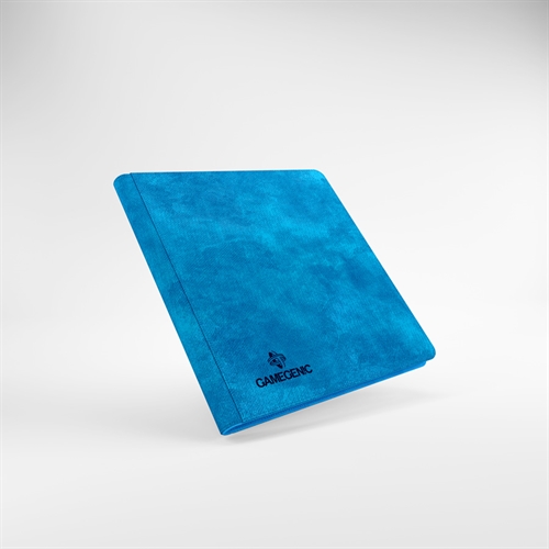 Gamegenic 24-Pocket Premium Zip-Album - Blå - Kortspils Samlemappe